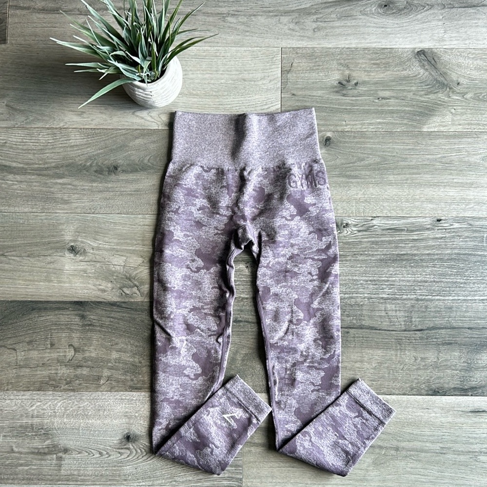 Gymshark High Waisted Adapt Camo Seamless Legging
